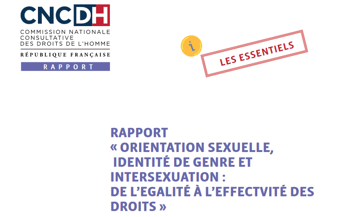 Rapport Orientation Sexuelle Identit De Genre Intersexuation De L